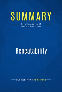 Summary: Repeatability (eBook, ePUB) - BusinessNews Publishing