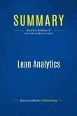 Summary: Lean Analytics (eBook, ePUB)