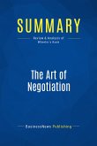 Summary: The Art of Negotiation (eBook, ePUB)