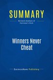 Summary: Winners Never Cheat (eBook, ePUB)