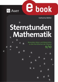 Sternstunden Mathematik 9-10 (eBook, PDF) - Bühler, Katharina