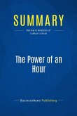Summary: The Power of an Hour (eBook, ePUB)