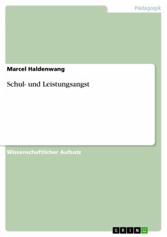 Schul- und Leistungsangst (eBook, ePUB) - Haldenwang, Marcel