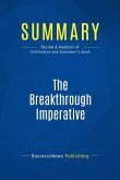 Summary: The Breakthrough Imperative (eBook, ePUB)