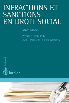 Infractions et sanctions en droit social (eBook, ePUB) - Morsa, Marc