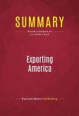 Summary: Exporting America (eBook, ePUB)