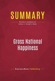 Summary: Gross National Happiness (eBook, ePUB)
