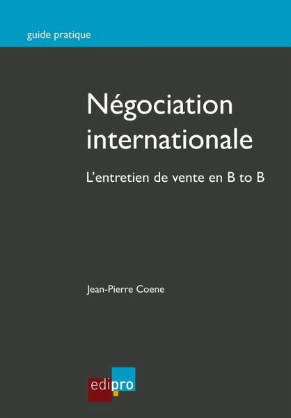 Négociation internationale (eBook, ePUB)