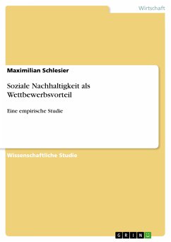 Soziale Nachhaltigkeit als Wettbewerbsvorteil (eBook, ePUB) - Schlesier, Maximilian