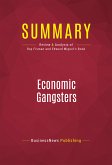 Summary: Economic Gangsters (eBook, ePUB)