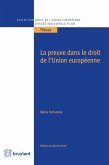 La preuve dans le droit de l'Union européenne (eBook, ePUB)