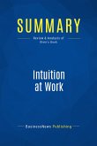 Summary: Intuition at Work (eBook, ePUB)