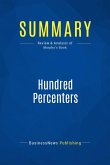 Summary: Hundred Percenters (eBook, ePUB)