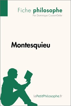 Montesquieu (Fiche philosophe) (eBook, ePUB) - Coutant-Defer, Dominique; lePetitPhilosophe