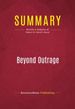 Summary: Beyond Outrage (eBook, ePUB) - BusinessNews Publishing