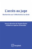 L'accès au juge (eBook, ePUB)