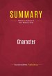 Summary: Character (eBook, ePUB) - Bild 1