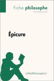 Épicure (Fiche philosophe) (eBook, ePUB)