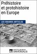 Préhistoire et protohistoire en Europe... - Bild 1