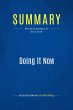 Summary: Doing It Now (eBook, ePUB) - Bild 1