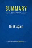 Summary: Think Again (eBook, ePUB)