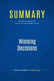 Summary: Winning Decisions (eBook, ePUB)
