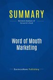 Summary: Word of Mouth Marketing (eBook, ePUB)