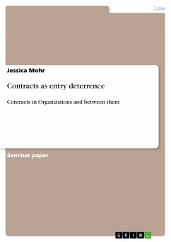 Contracts as entry deterrence (eBook, ePUB)