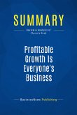 Summary: Profitable Growth Is Everyone's Business (eBook, ePUB)