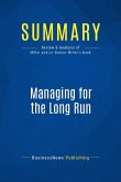 Summary: Managing for the Long Run (eBook, ePUB)