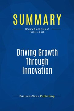 Cover Summary: Driving Growth Through Innovation (eBook, ePUB)