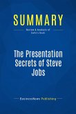 Summary: The Presentation Secrets of Steve Jobs (eBook, ePUB)