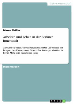 Arbeiten und Leben in der Berliner Innenstadt (eBook, ePUB)