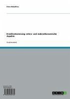 Kreditrationierung: mikro- und makroökonomische Aspekte (eBook, ePUB) - Malykhina, Elena