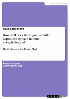 How well does the cognitive buffer hypothesis explain hominin encephalisation? (eBook, PDF) - Stamenova, Silvia