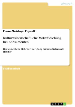 Kulturwissenschaftliche Motivforschung bei Konsumenten (eBook, ePUB)