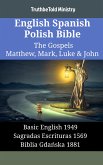 English Spanish Polish Bible - The Gospels III - Matthew, Mark, Luke & John (eBook, ePUB)