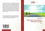 Thermique des Systèmes - Efficacité et Enjeux