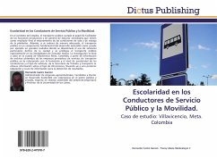 Escolaridad en los Conductores de Servicio Público y la Movilidad. - Castro Garzon, Hernando;Montealegre T., Francy Liliana