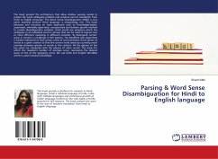 Parsing & Word Sense Disambiguation for Hindi to English language