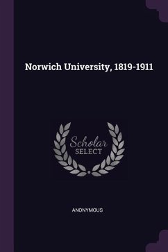 Norwich University, 1819-1911 - Anonymous
