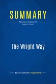 Summary: The Wright Way (eBook, ePUB)