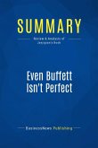 Summary: Even Buffett Isn't Perfect (eBook, ePUB)