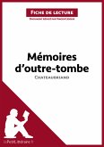 Mémoires d'outre-tombe de Chateaubriand (Fiche de lecture) (eBook, ePUB)