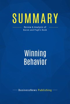 Summary: Winning Behavior (eBook, ePUB) - BusinessNews Publishing