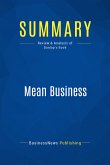 Summary: Mean Business (eBook, ePUB)