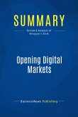 Summary: Opening Digital Markets (eBook, ePUB)