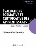 Évaluations formative et certificative des apprentissages (eBook, ePUB)