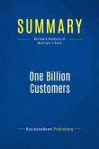 Summary: One Billion Customers (eBook, ePUB)