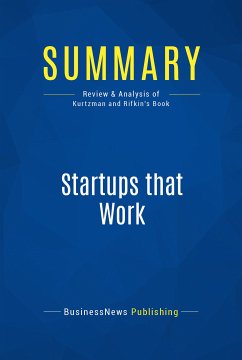 Summary: Startups that Work (eBook, ePUB) - Businessnews Publishing